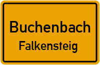 Zufahrt Zur Höfener Hütte in BuchenbachFalkensteig