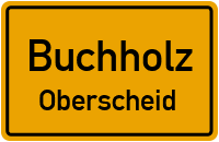 Marker Weg in BuchholzOberscheid