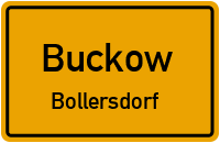 Buckower Weg in BuckowBollersdorf