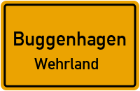 Lindenallee in BuggenhagenWehrland