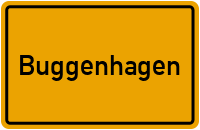 Straße Des Friedens in Buggenhagen