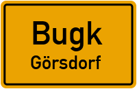 Straßen in Bugk Görsdorf