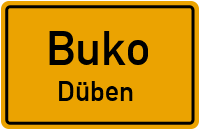 Straßen in Buko Düben