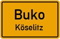 Straßen in Buko Köselitz