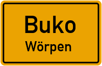 Straßen in Buko Wörpen