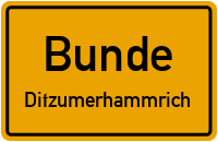 Wanderweg Mühlenweg in BundeDitzumerhammrich