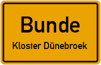Grenzweg in BundeKloster Dünebroek