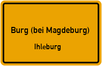 Kirchhofstraße in Burg (bei Magdeburg)Ihleburg