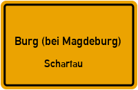Seestraße in Burg (bei Magdeburg)Schartau