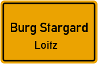 Lindenstraße in Burg StargardLoitz