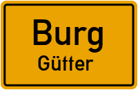 Dorfstraße in BurgGütter