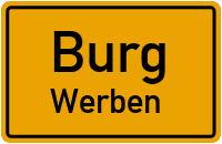 Hintergasse in BurgWerben