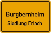 Siedlung Erlach in BurgbernheimSiedlung Erlach