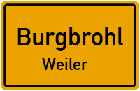 Hohlweg in BurgbrohlWeiler