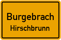 Straßenverzeichnis Burgebrach Hirschbrunn
