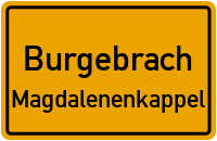 Straßenverzeichnis Burgebrach Magdalenenkappel