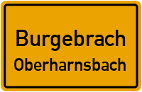 Burgebracher Straße in BurgebrachOberharnsbach