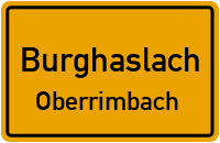 Straßenverzeichnis Burghaslach Oberrimbach