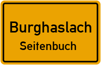 Straßenverzeichnis Burghaslach Seitenbuch