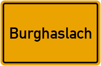 Burghaslach in Bayern