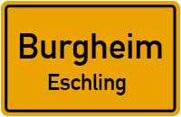 Straßenverzeichnis Burgheim Eschling