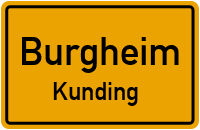 Weinbergstraße in BurgheimKunding