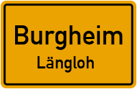 Straßenverzeichnis Burgheim Längloh