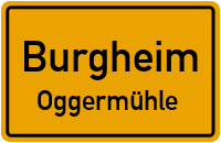 Straßenverzeichnis Burgheim Oggermühle