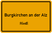 Dürrnbachhornweg in 84508 Burgkirchen an der Alz (Riedl)