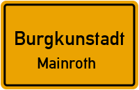 Straßenverzeichnis Burgkunstadt Mainroth