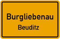 Straßen in Burgliebenau Beuditz