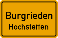 Hochstetter Höhe in BurgriedenHochstetten