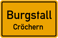 Blätzer Straße in BurgstallCröchern