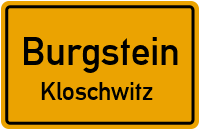 Straßen in Burgstein Kloschwitz