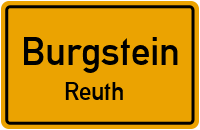 Straßen in Burgstein Reuth
