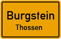 Straßen in Burgstein Thossen