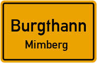 Burgthanner Straße in BurgthannMimberg