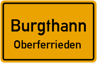 Nürnberger Straße in BurgthannOberferrieden