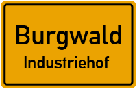 Schwabenstraße in BurgwaldIndustriehof