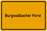 Pirschpfad / Burgwallbachtrail in Burgwallbacher Forst