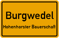 Wolframstraße in BurgwedelHohenhorster Bauerschaft
