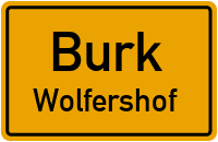 Straßen in Burk Wolfershof