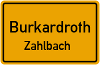 Maria-Stern Straße in BurkardrothZahlbach