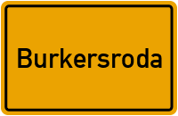 City Sign Burkersroda