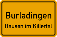 Heinrichweg in BurladingenHausen im Killertal