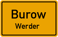 Feldweg in BurowWerder