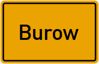 Gartenstraße in Burow
