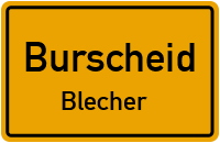 Lungstraße in BurscheidBlecher