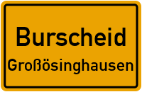 Griesberger Straße in BurscheidGroßösinghausen