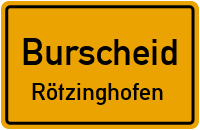 Adolph-Kolping-Straße in BurscheidRötzinghofen